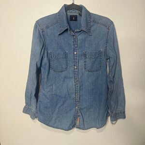 Levi's Red Tab Button Up SHIRT sz M